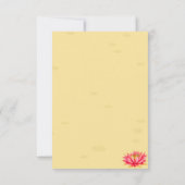 Baby shower égyptien Invitation Princesse égyptien (Dos)