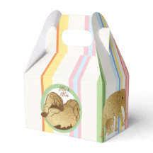 Baby shower Elephant Mam en Baby Stripes