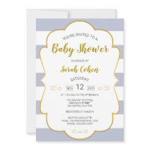 Baby shower encadré par Dieu Invitation 1
