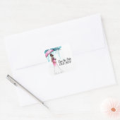 Baby shower Enregistrer les stickers Date (Enveloppe)