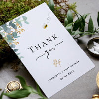 Baby shower eucalyptus greenery bek dank u