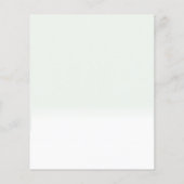 Baby shower Eucalyptus Waterverf (Achterkant)