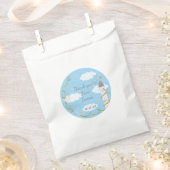 Baby shower Favor Bag "Glittery Castle" Bedankzakje (Geknipt)