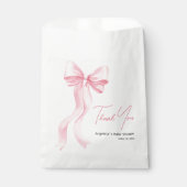 Baby shower Favor Bags Bedankzakje (Voorkant)