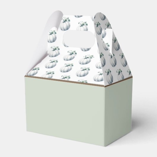 Baby shower Favor Boxes Herfst Kleine Pompoen Bedankdoosjes (Achterkant)