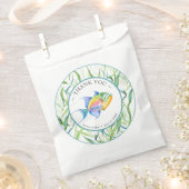 Baby shower Favor Tassen Tropische Vis Bedankzakje (Geknipt)