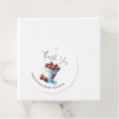 Baby shower Favoriser les étiquettes Fraises (En situation)