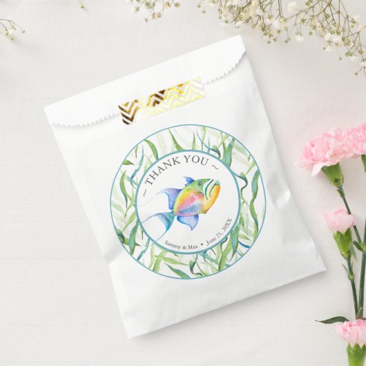 Baby shower Favoriser Sacs Poisson Tropical (Scellé)