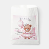 Baby shower Favoriser Sacs Teddy Bear (Devant)