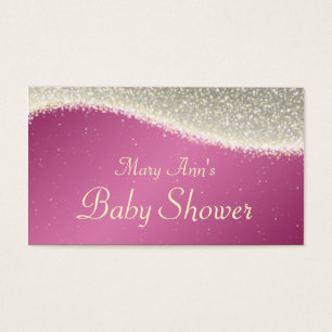 Baby shower Favoriser Tag Éblouissant Étincelles R