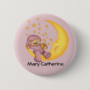  Baby shower Favors Ronde Button 5,7 Cm