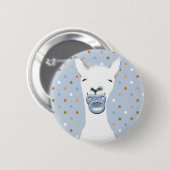 Baby shower Favors Ronde Button 5,7 Cm (Voorkant /achterkant)