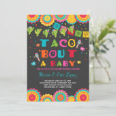 Baby shower Fiesta Couples Invitation Douche Co-ed (Debout devant)