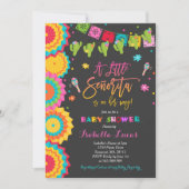 Baby shower Fiesta Invitation Baby shower mexicain (Devant)