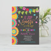 Baby shower Fiesta Invitation Baby shower mexicain (Debout devant)
