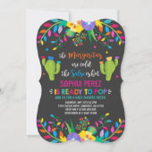 Baby shower Fiesta Invitation Baby shower mexicain (Devant)