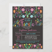 Baby shower Fiesta Invitation Baby shower mexicain (Devant)