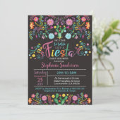 Baby shower Fiesta Invitation Baby shower mexicain (Debout devant)