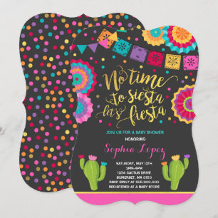 Baby shower Fiesta Invitation Baby shower mexicain