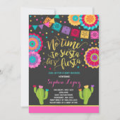 Baby shower Fiesta Invitation Baby shower mexicain (Devant)