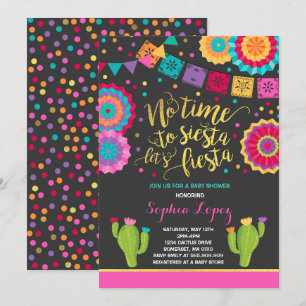Baby shower Fiesta Invitation Baby shower mexicain
