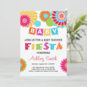 Baby shower Fiesta invitation baby shower mexicain (Debout devant)