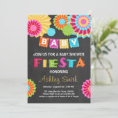 Baby shower Fiesta invitation baby shower mexicain (Debout devant)