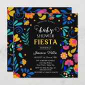 Baby shower Fiesta Invitation du Parti Mexicain (Devant / Derrière)