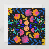 Baby shower Fiesta Invitation du Parti Mexicain (Dos)