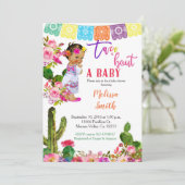 Baby shower Fiesta Invitation Taco Bout A Baby (Debout devant)