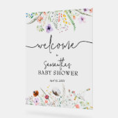 Baby shower fleur sauvage (Angle)