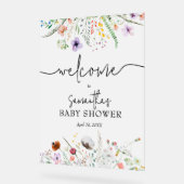 Baby shower fleur sauvage (Angle)