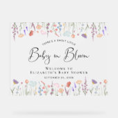 Baby shower fleur sauvage (Recto)