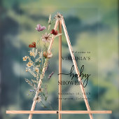 Baby shower Fleur sauvage Boho