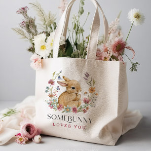 Baby shower Fleur sauvage de l'alimentation Sac fo