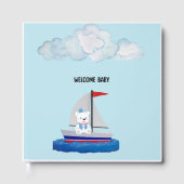 Baby Shower Foil Guest Book  (Recto)