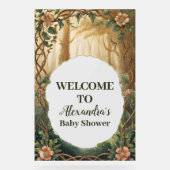 Baby Shower Forêt Enchantée (Recto)