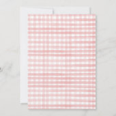 Baby shower fraise Invitation Berry Sweet Baby (Dos)