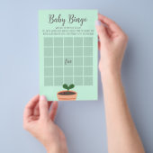 Baby shower Game Baby Bingo Flyer (Hand)