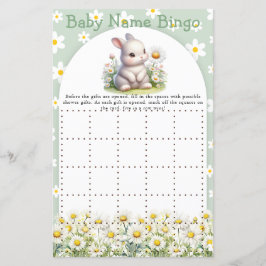 Baby shower Game Bunny Geslacht Neutraal Baby Bing
