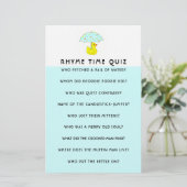 Baby shower Game Ouder Advies Briefpapier (Staand voorkant)