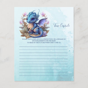 Baby shower Games Time Capsule