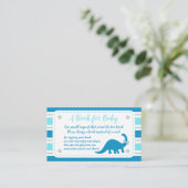 Baby shower Garçon Apportez Une Carte De Livre (Debout devant)