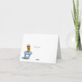 Baby shower garçon - Merci (Dos)