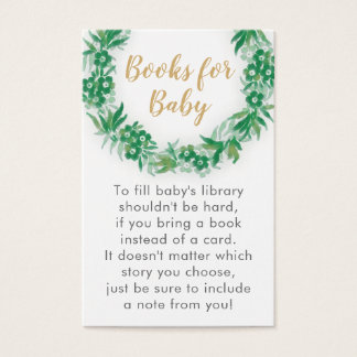 Baby shower Garden Greenery Demande de réservation