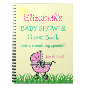baby shower gastboek notitieboek