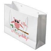 Baby Shower Gift Bag Groot Cadeauzakje (Voorkant Gekanteld)