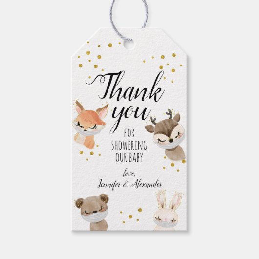 Baby shower  Gift Label Cadeaulabel (Voorkant)