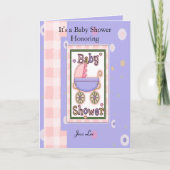Baby shower Girl (Voorkant)