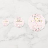 Baby shower Girl Confetti (Voorkanten)